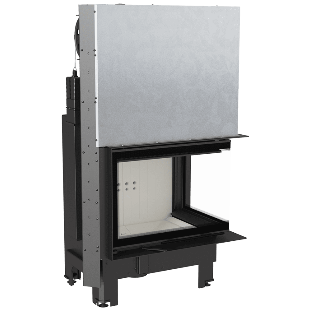 Krbová vložka KRATKI MBZ 13 BS pravé ohýbané sklo s výsuvem