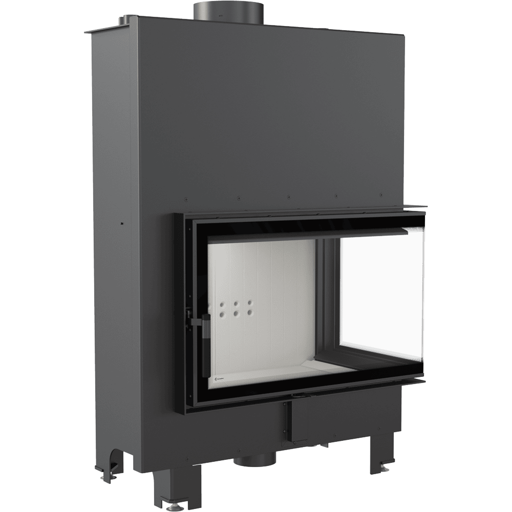 Krbová vložka s výměníkem KRATKI MBO PW 15 , pravé prosklení