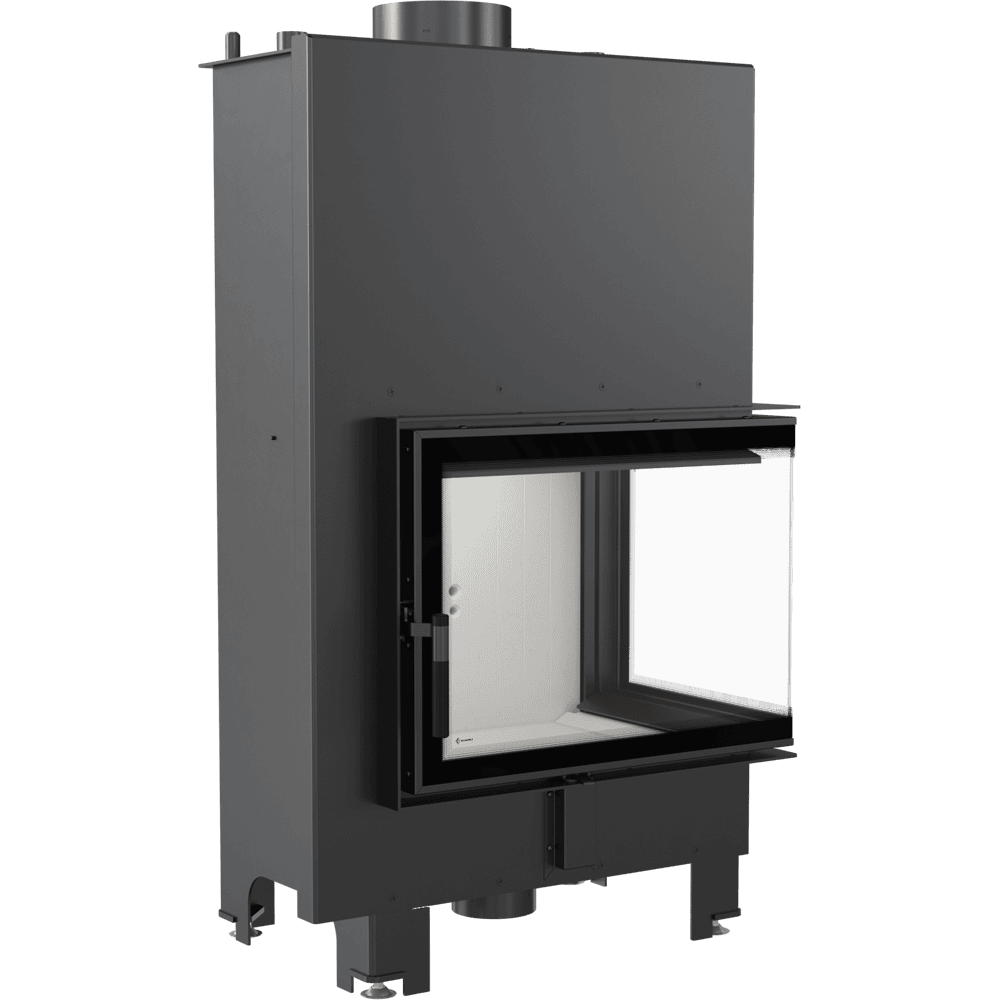 Krbová vložka s výměníkem KRATKI MBZ PW 13 BS, pravé prosklení