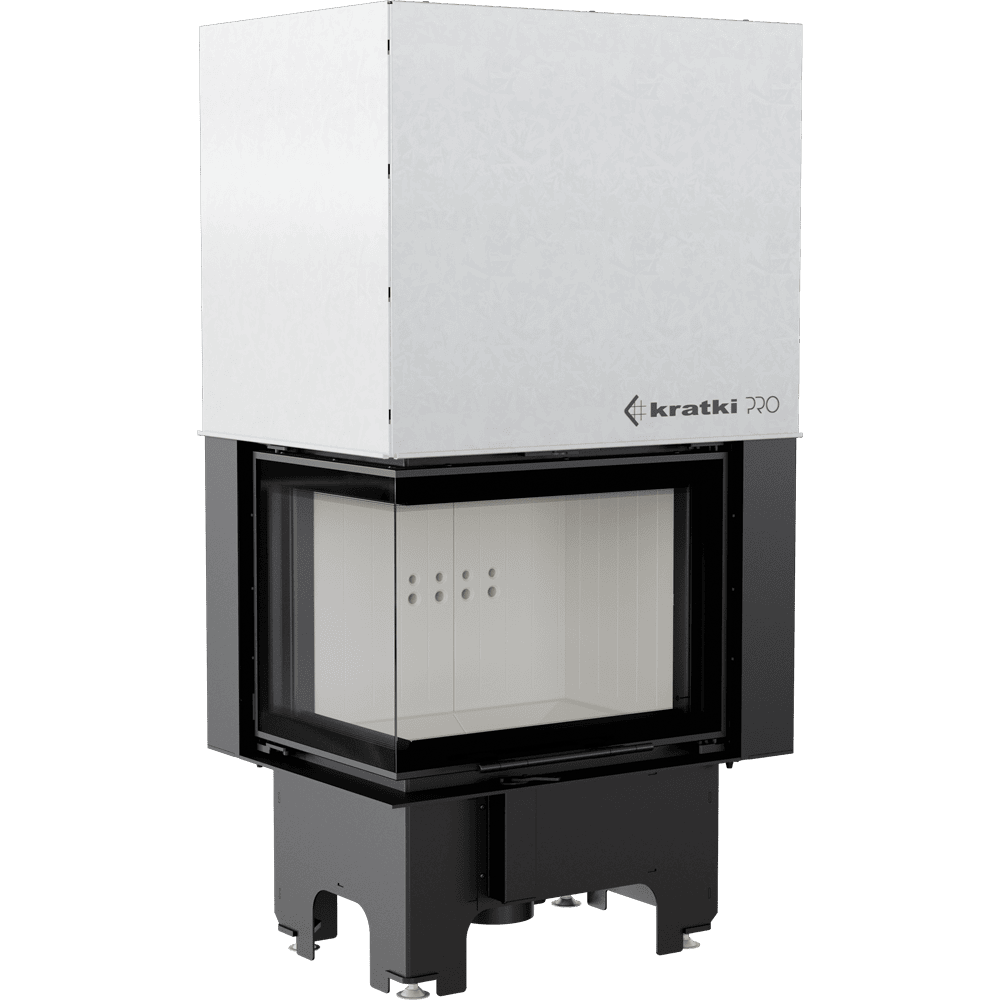 Krbová vložka KRATKI VN 610/430 BS, levé prosklení s výsuvem