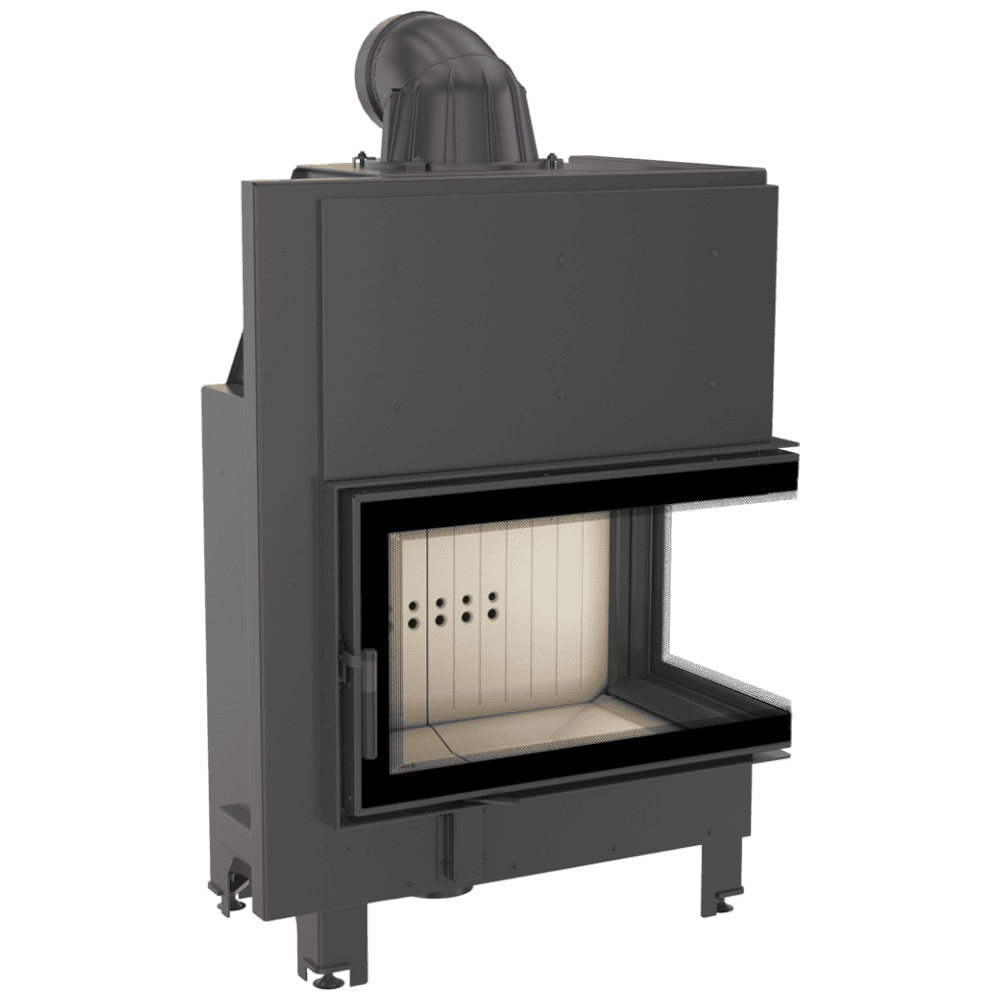 Krbová vložka KRATKI MBO 15 BS, pravé ohýbané sklo