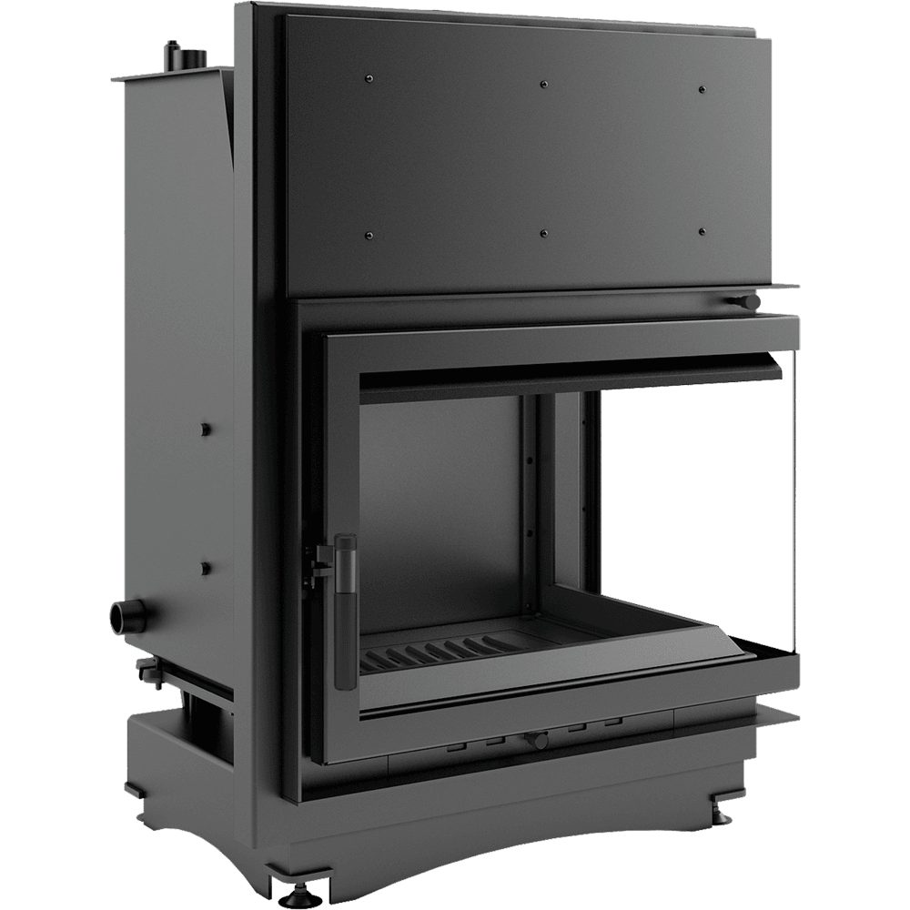 Krbová vložka s výměníkem KRATKI ZUZIA PW 12 BS, pravé prosklení