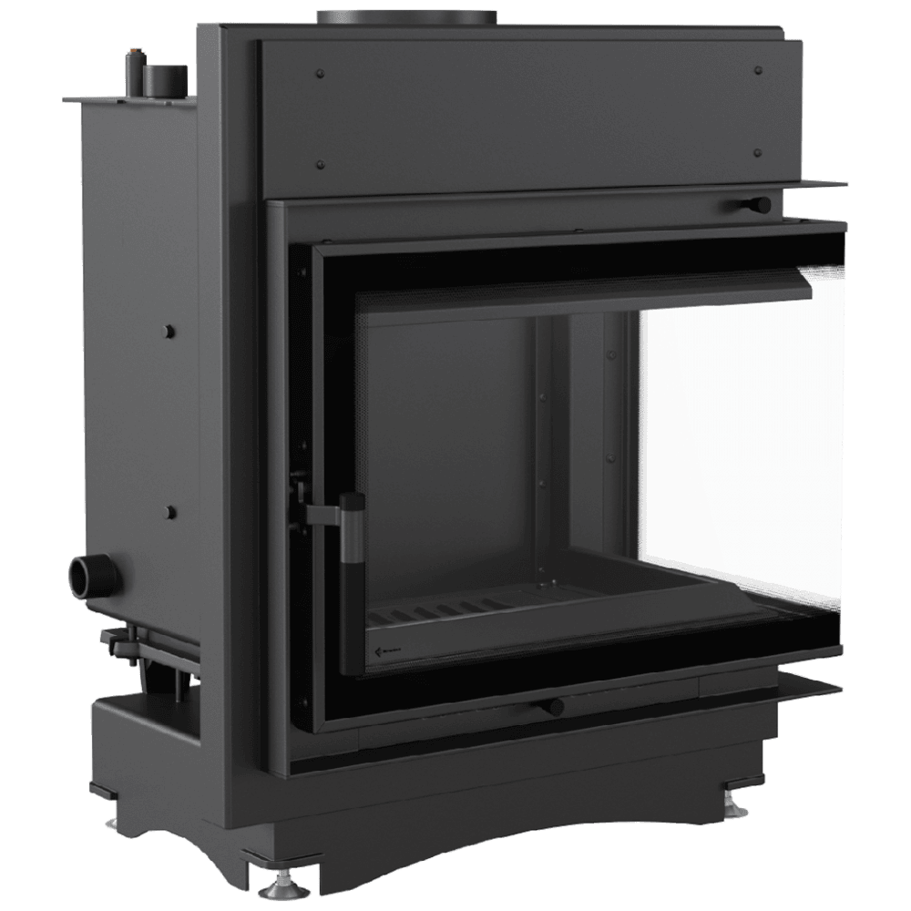 Krbová vložka s výměníkem KRATKI Maja 8 kW BS DECO, pravé prosklení