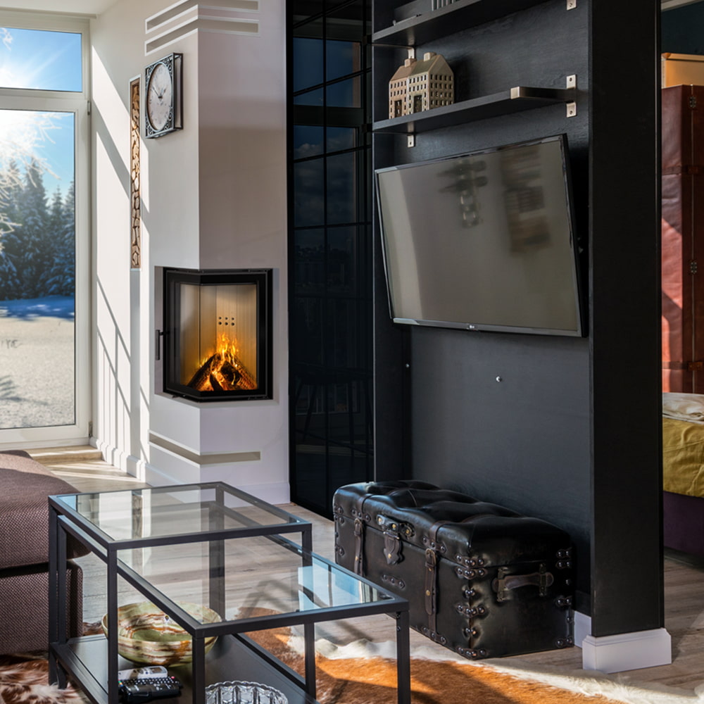 Krbová vložka KRATKI MBN 680 BS, pravé prosklení