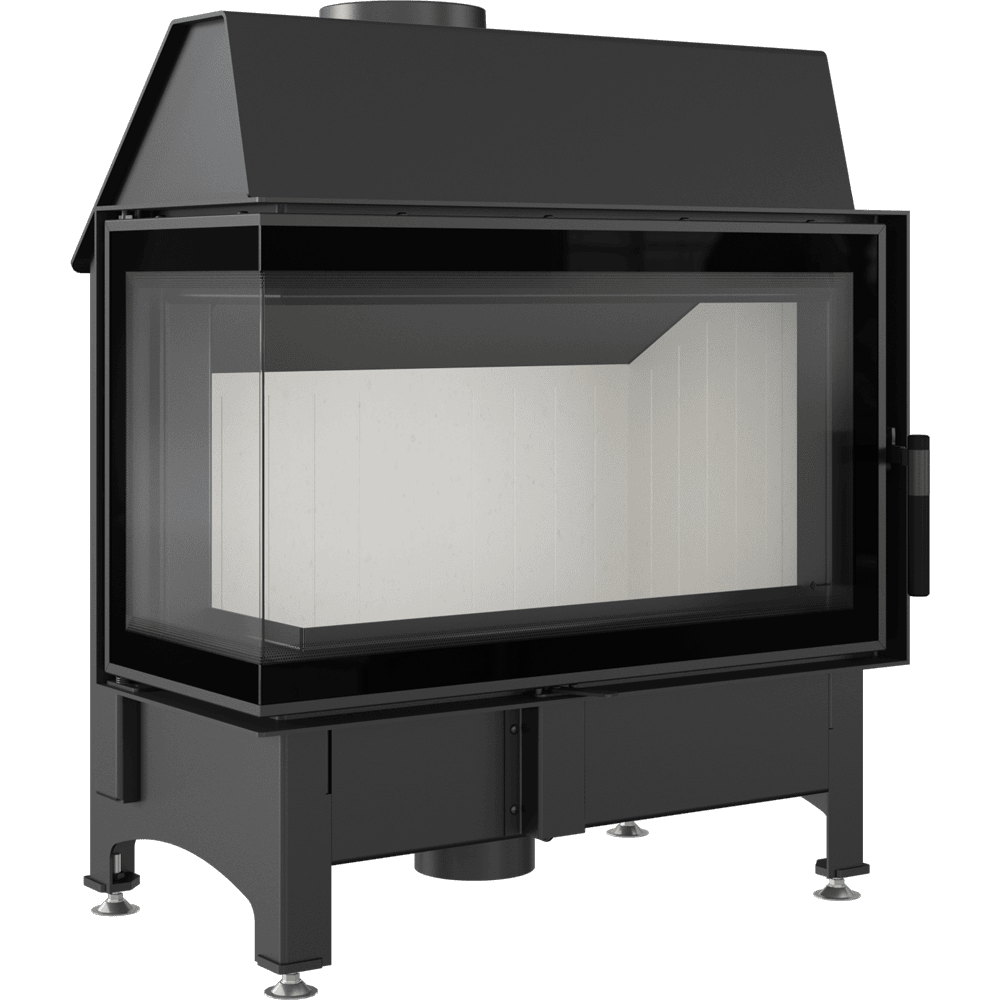 Krbová vložka KRATKI ZIBI 12 BS DECO levé prosklení