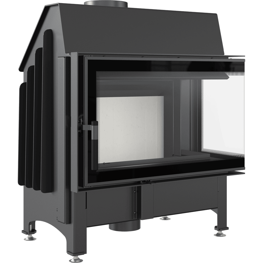 Krbová vložka KRATKI ZIBI 12 BS DECO pravé prosklení