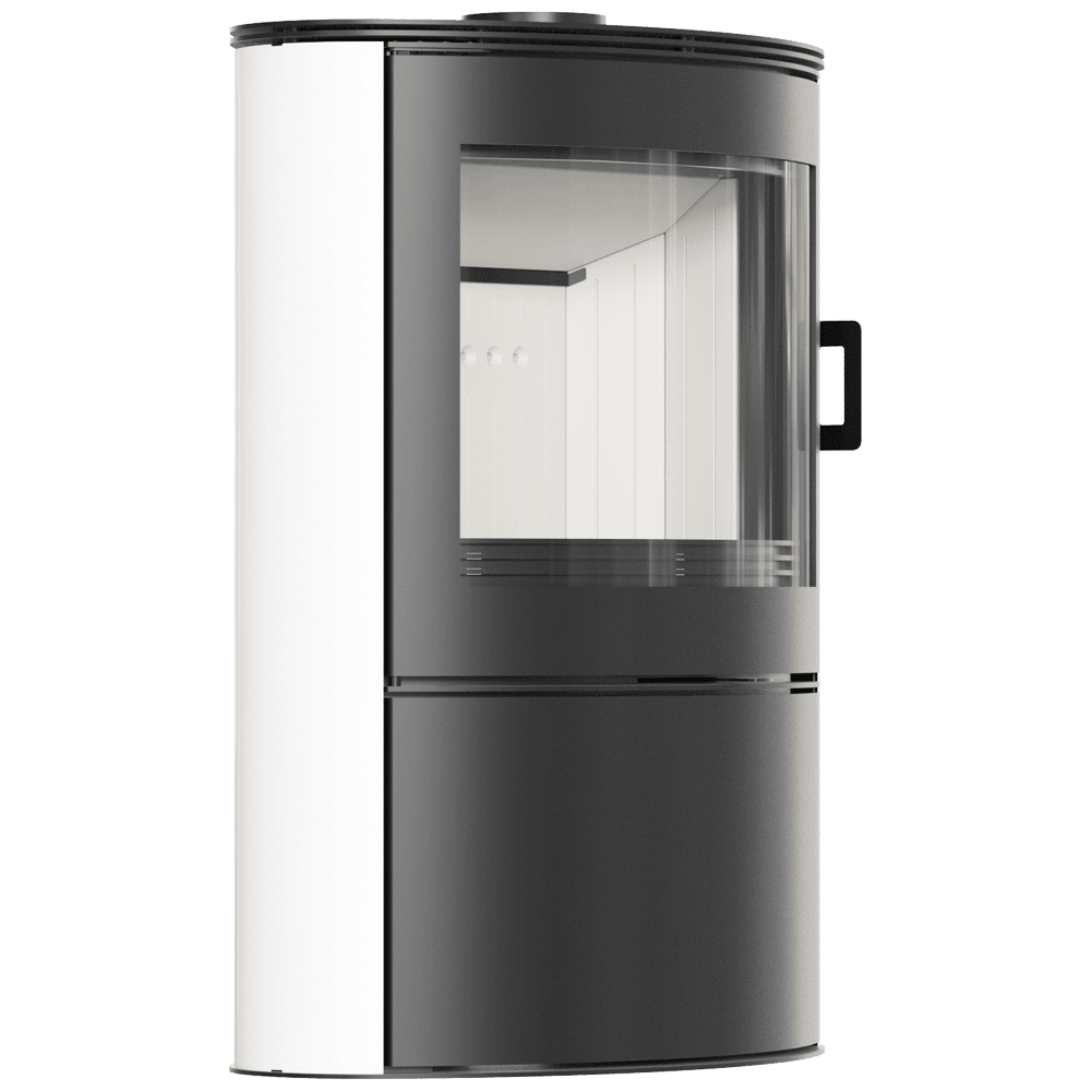 Krbová kamna KRATKI KOZA AB S/2 bílá