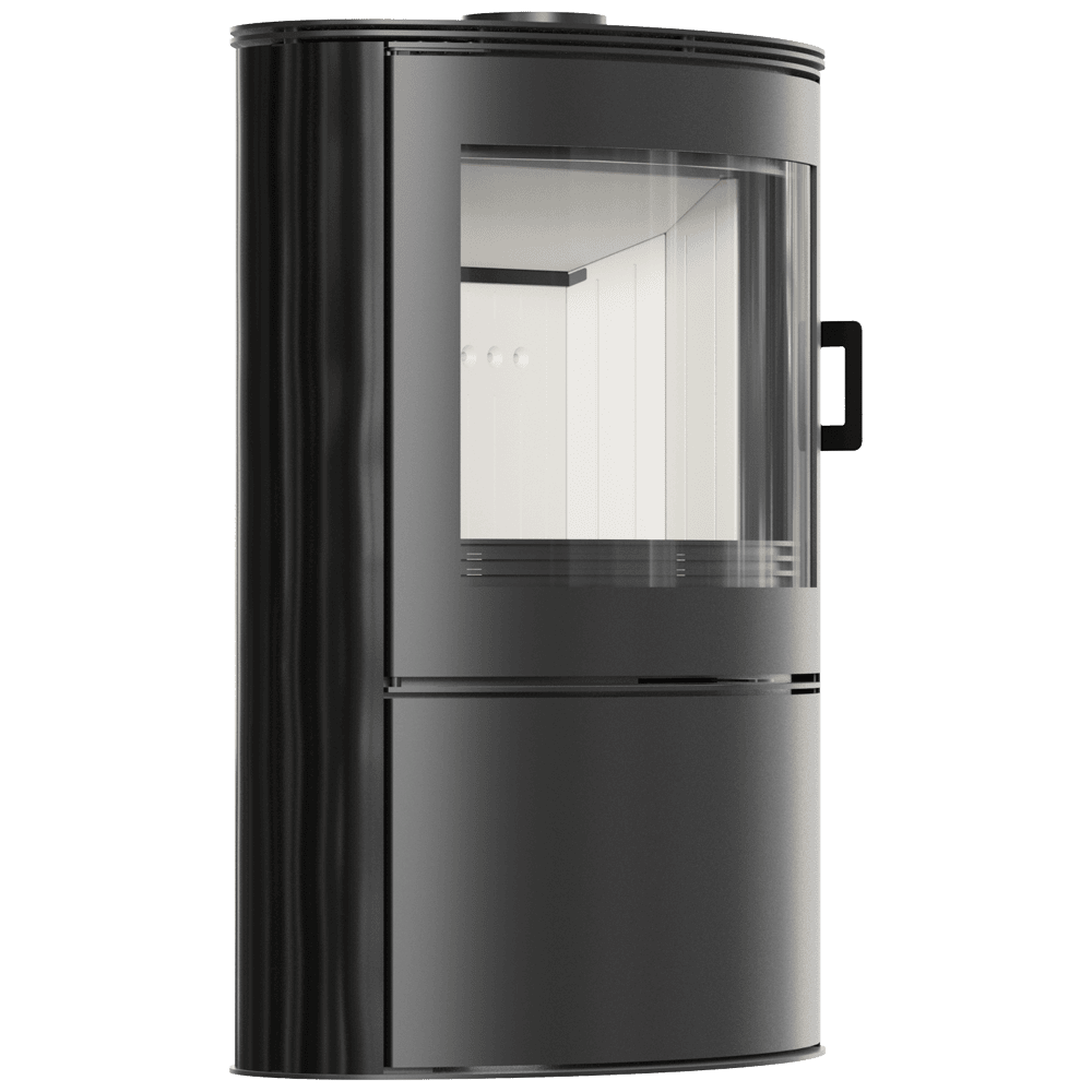 Krbová kamna KRATKI KOZA AB S/2 černá