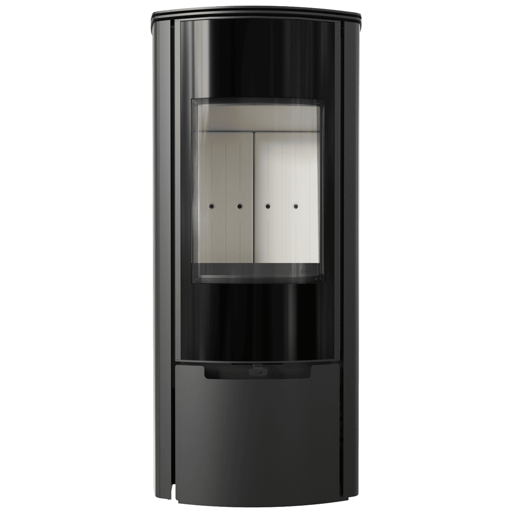 Krbová kamna KRATKI KOZA ENYO panoramatické sklo