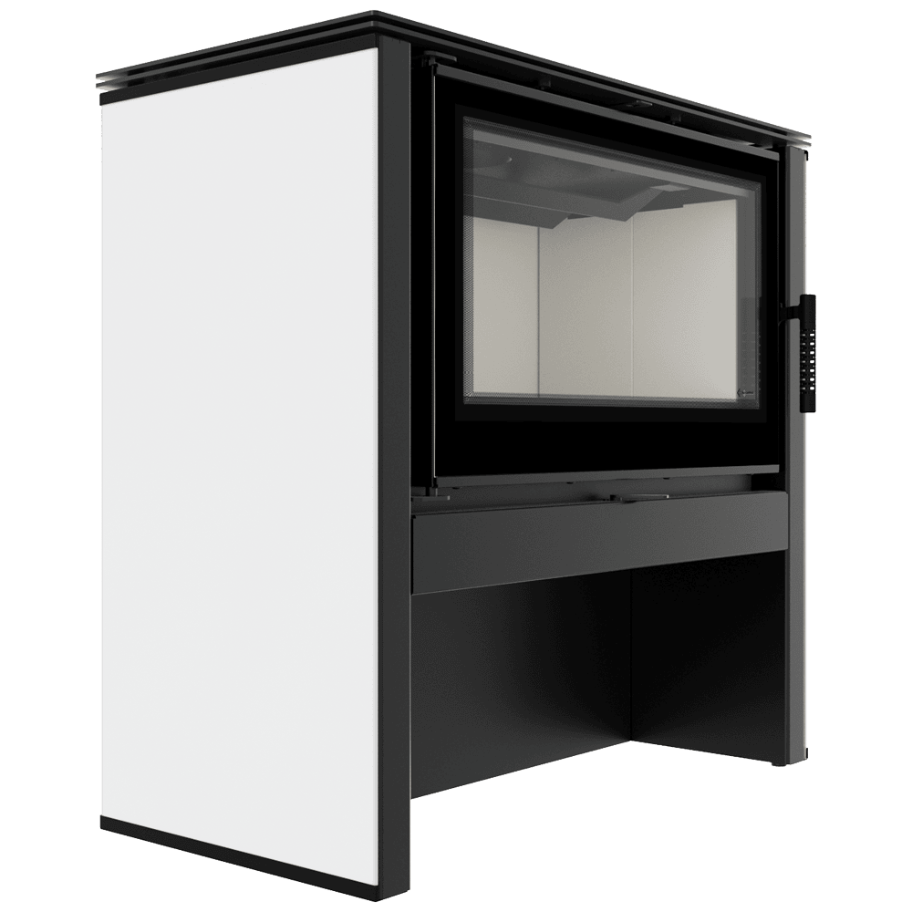 Krbová kamna KRATKI JUNO 12 bílý