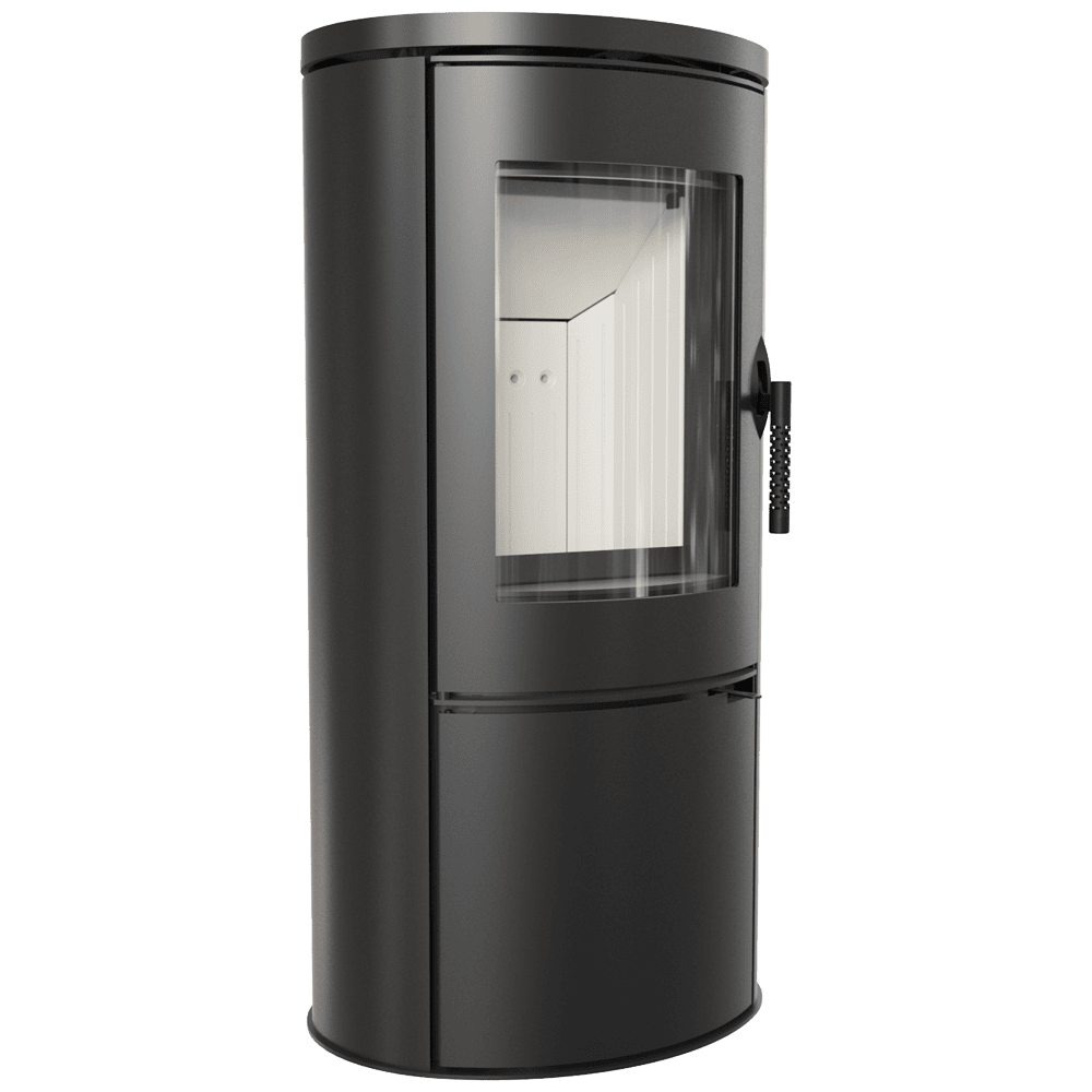 Krbová kamna KRATKI KOZA AB, černá