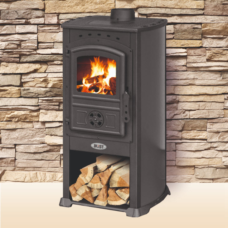 Krbová kamna BLIST MODENA, antracit