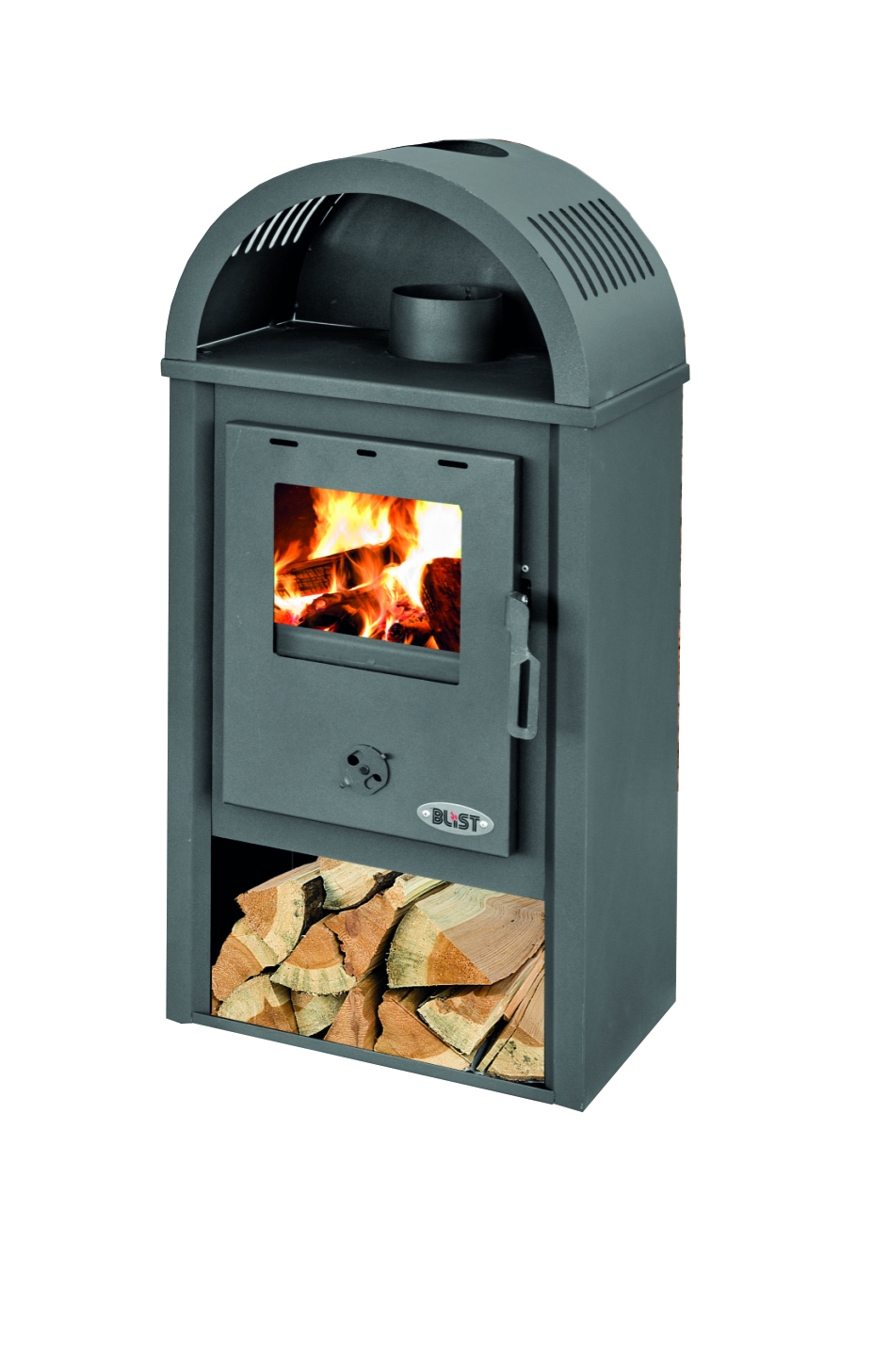 Krbová kamna BLIST B10, antracit