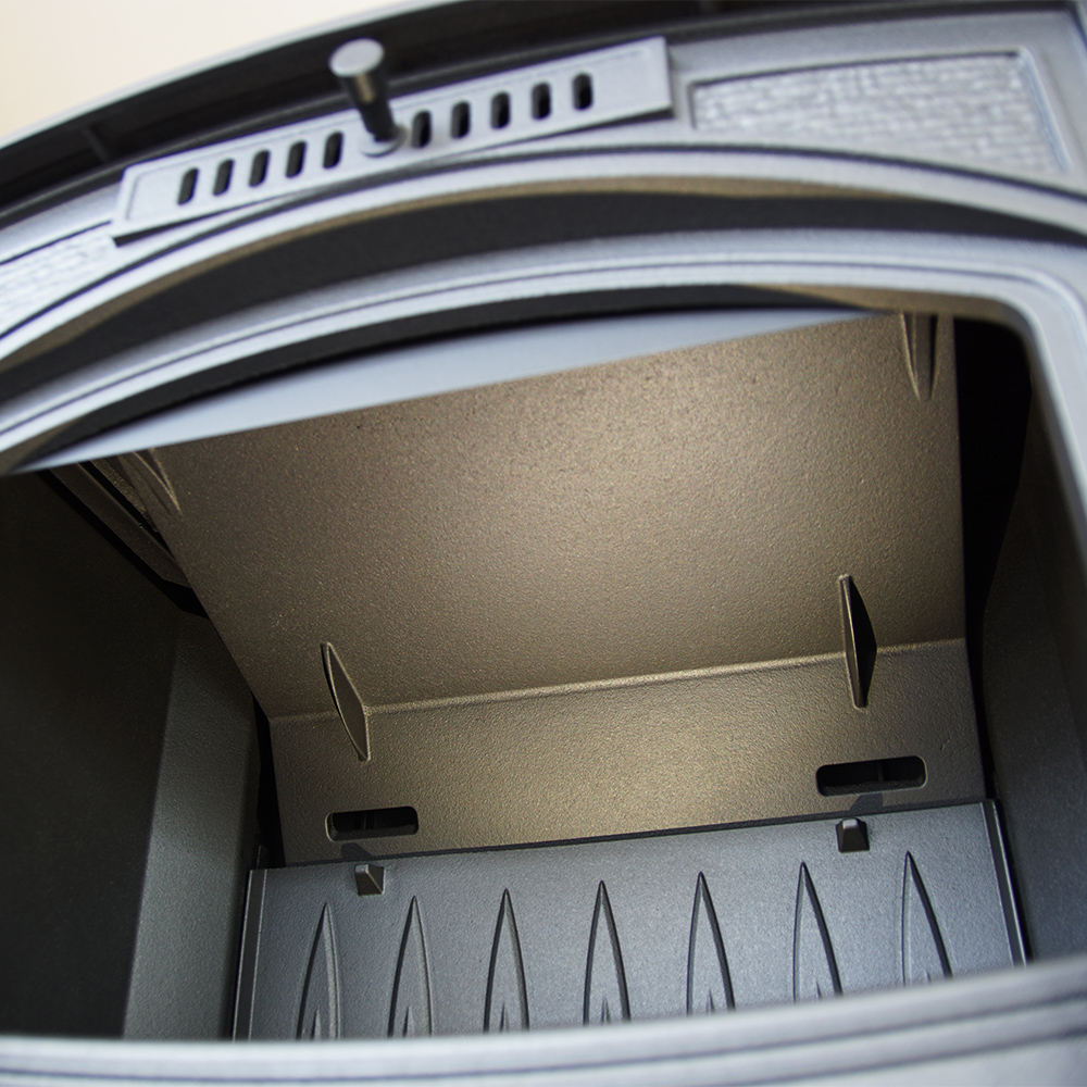 Krbová kamna KRATKI KOZA K6 (150mm), černá