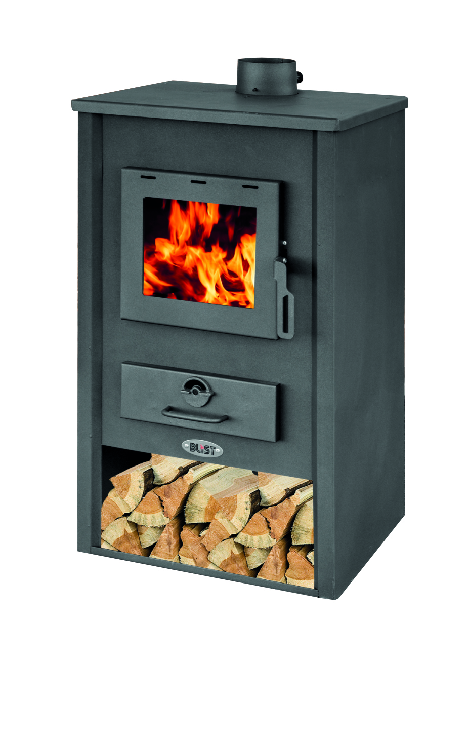 Krbová kamna BLIST PADOVA, antracit