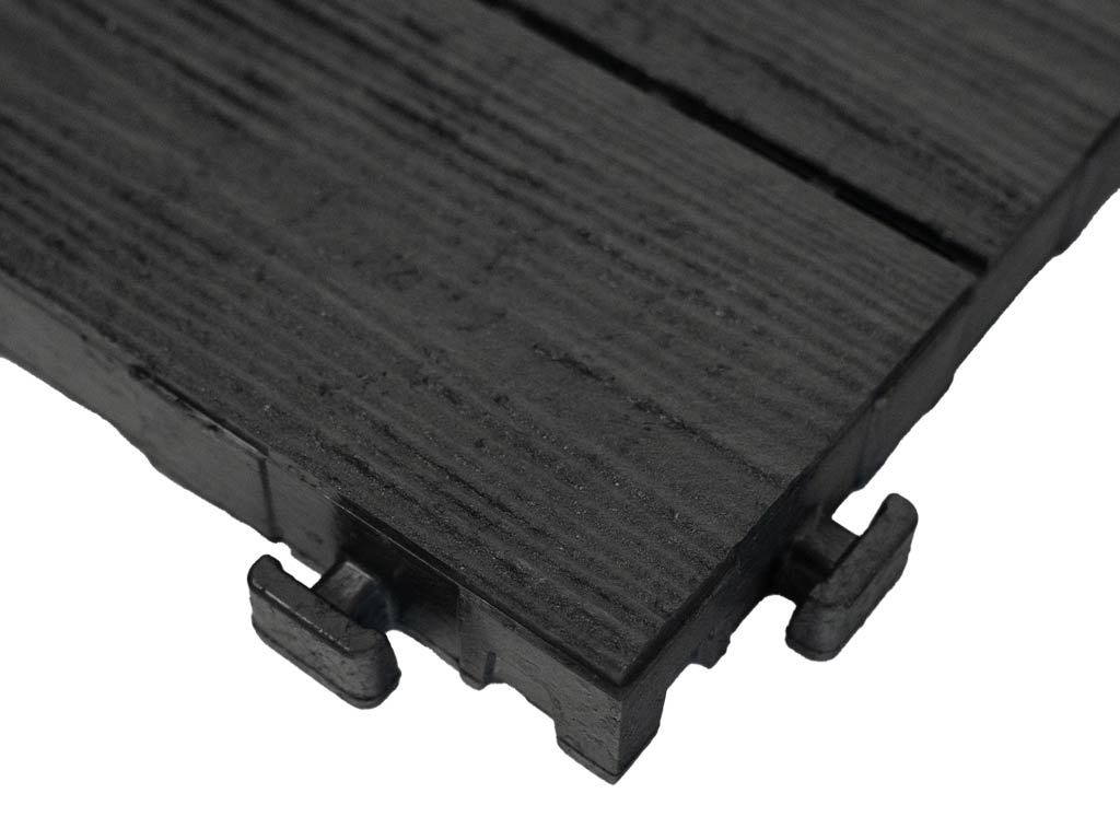 Multy home Gumová dlaždice ARISTA Wood 30 x 30 cm, antracit, 1 ks - Obrázek 4