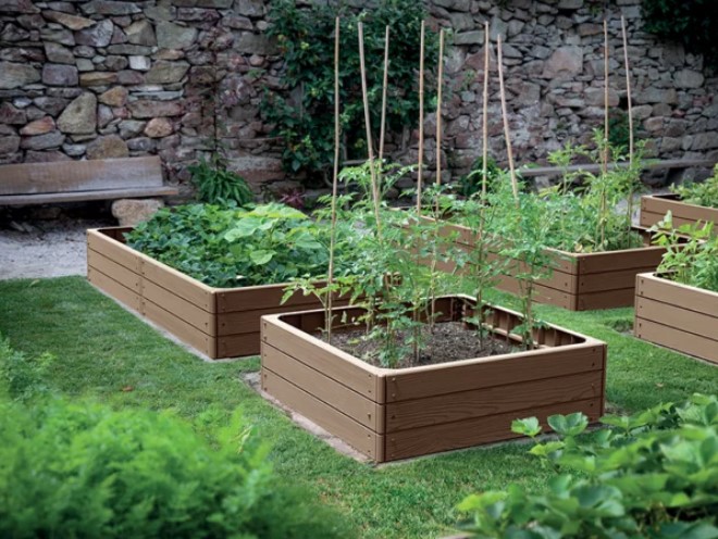 Vyvýšený záhon BASE WOODY, antracit 149 x 75 x 25 cm (obrázek 5)