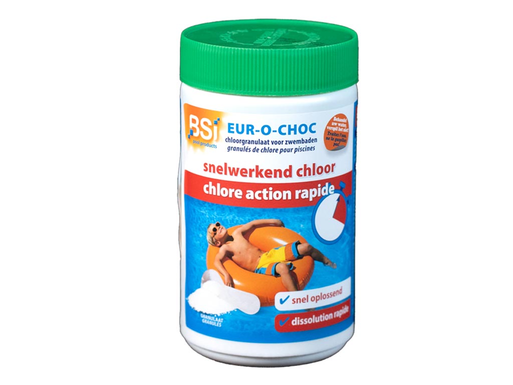 BSI Chlór do bazénů 1 kg (granule), rychlý účinek