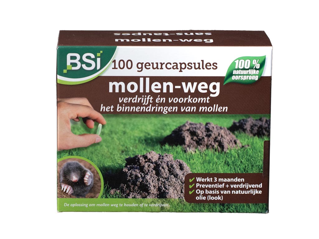 BSI Odpuzovač krtků, 50 sáčků, přírodní 3808.94.00