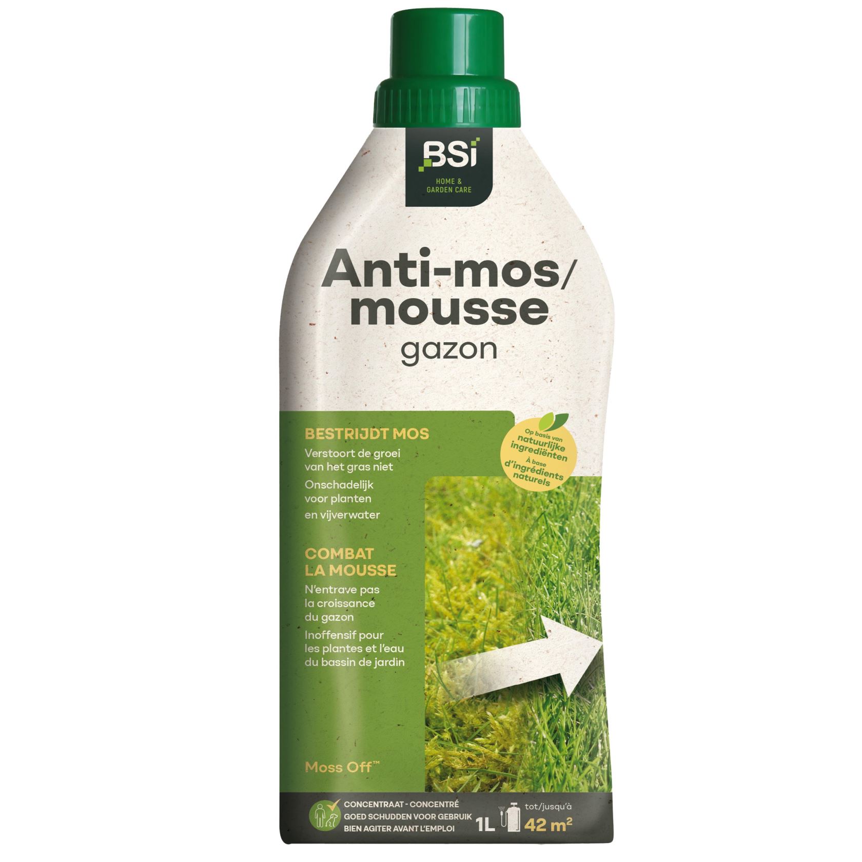 BSI Přírodní odstraňovač mechu MOSS OFF 1 l