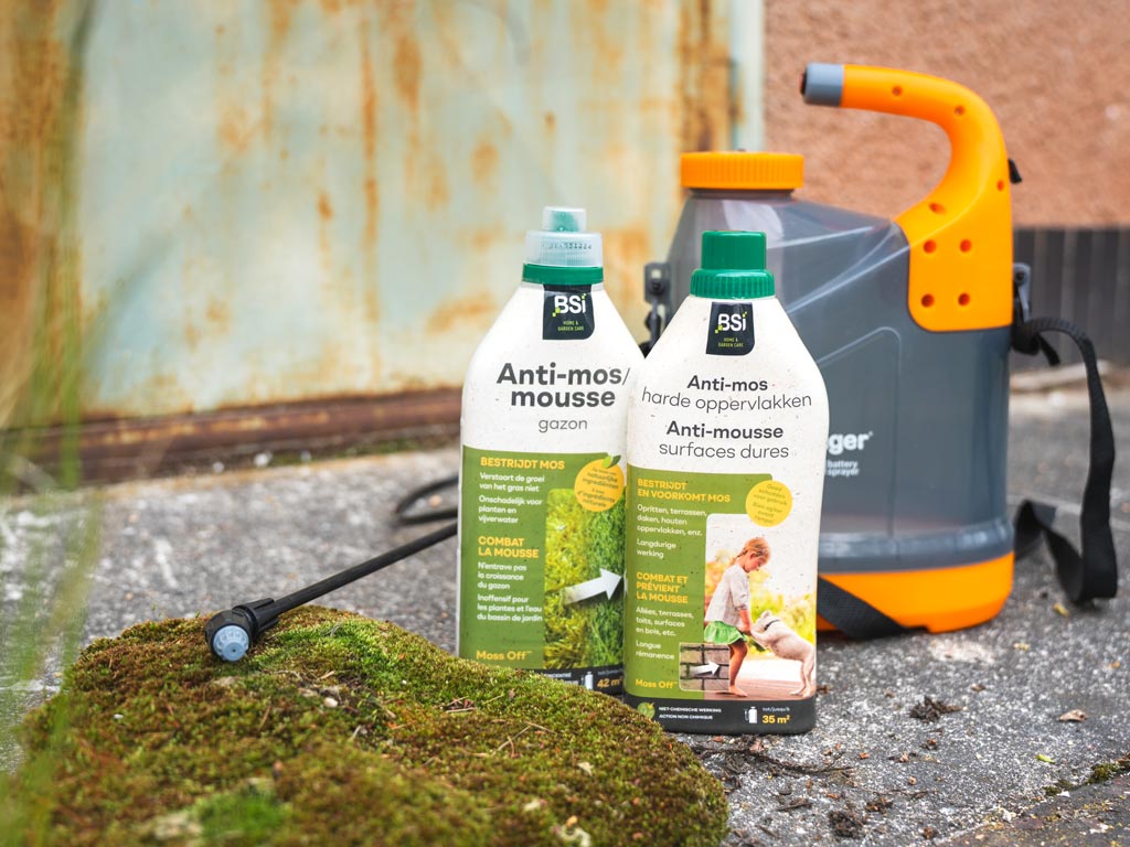 BSI Přírodní odstraňovač mechu MOSS OFF 1 l, na tvrdé povrchy 3808.94.00 (obrázek 9)