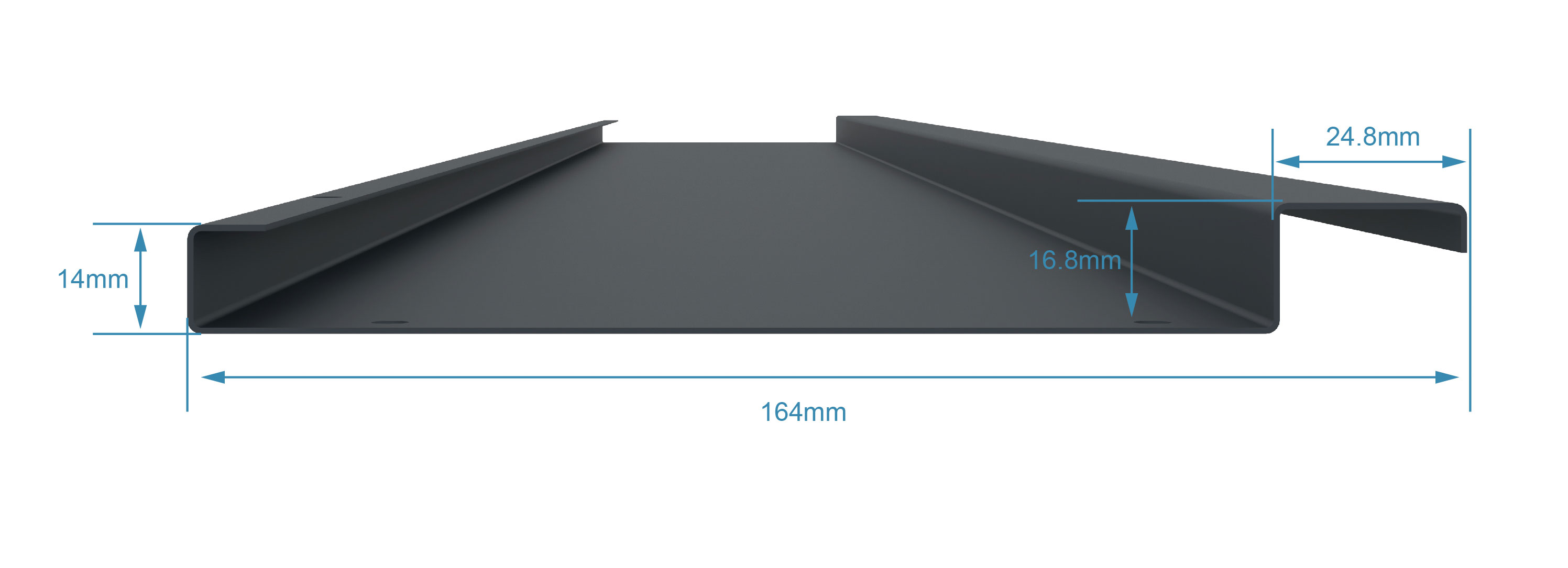 Bioklimatická pergola G21 Austin 4x4 m, antracitová hliníková (obrázek 7)