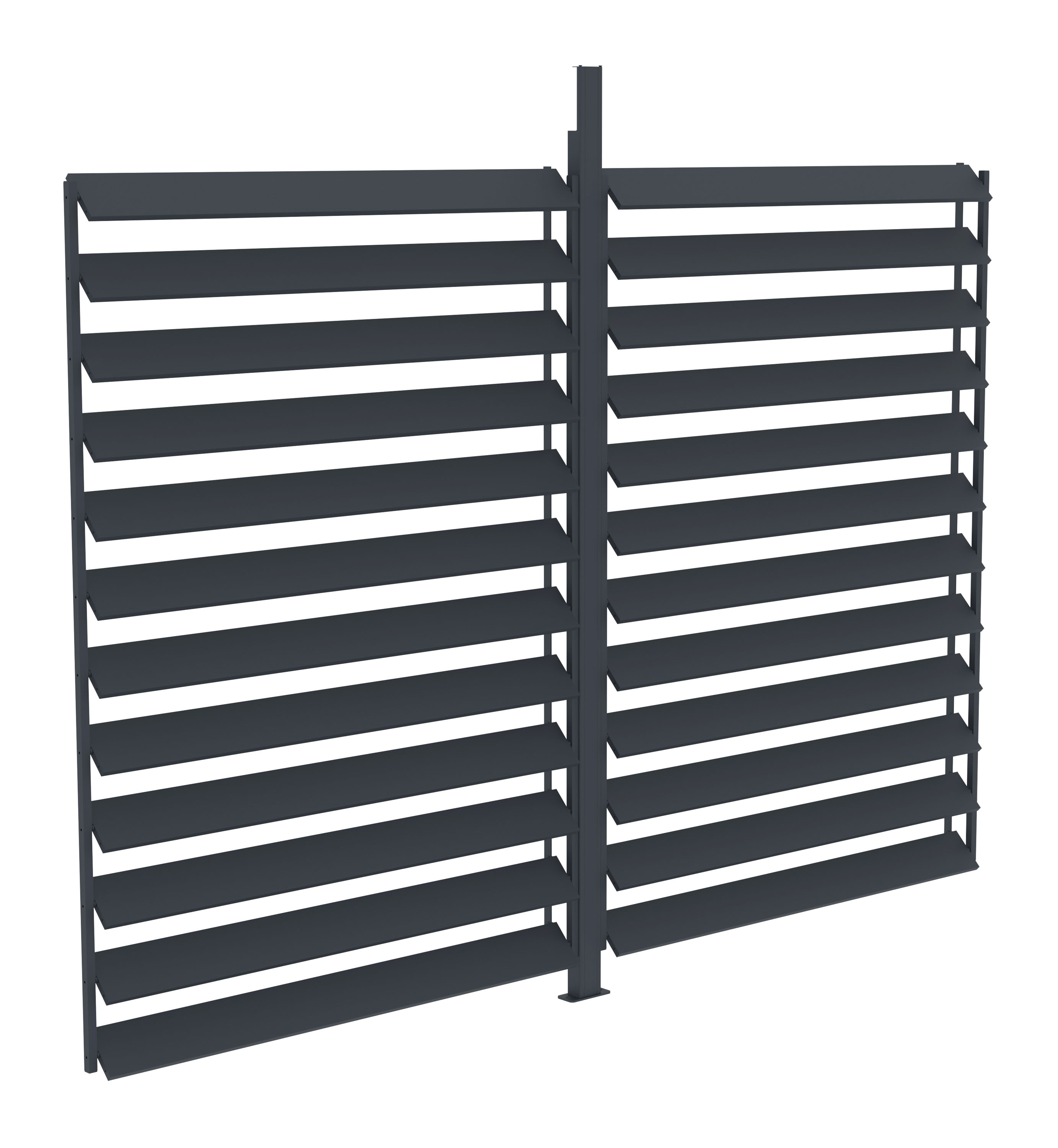 G21 Otočná lamelová stěna 2,8 x 2,2 m pro pergolu Austin