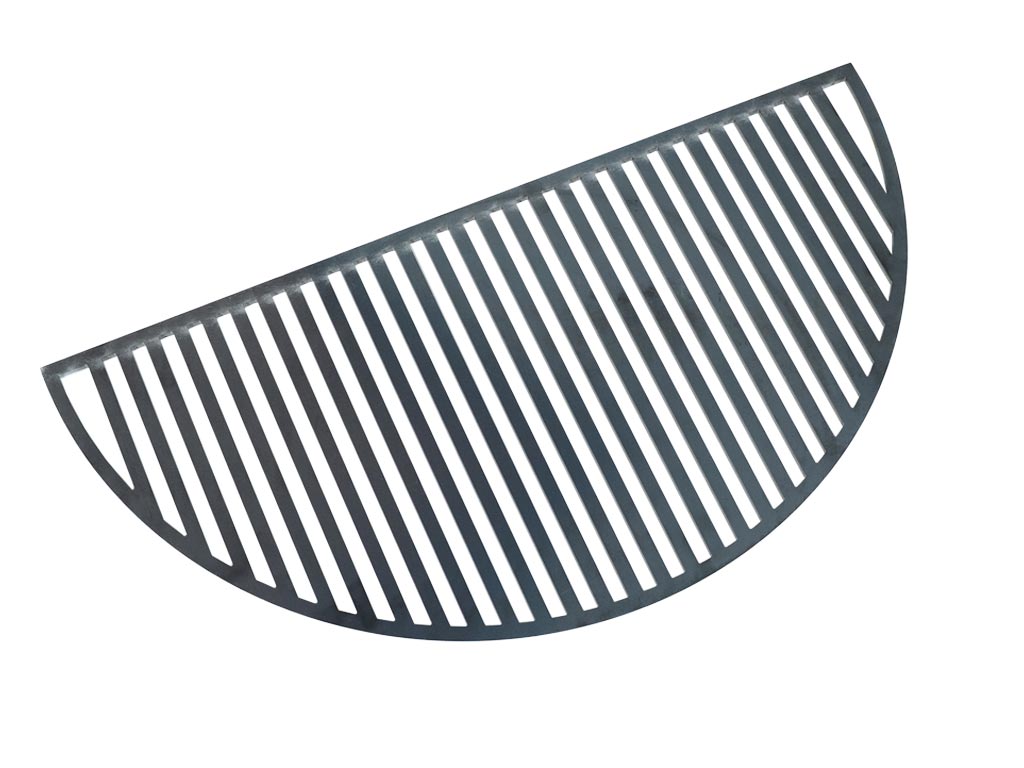 Grilovací poloviční rošt LEGI na ohniště 70 cm, černá ocel 5 mm 7321.11.00