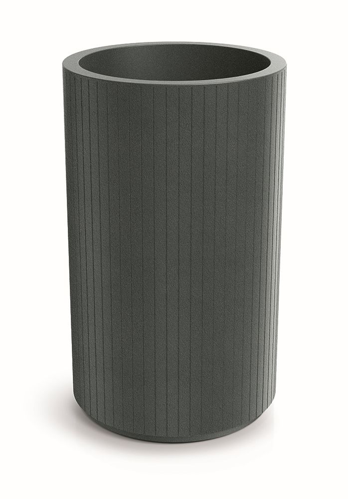 Ethick Květináč CORO ROUND HIGH 48 cm, grafit