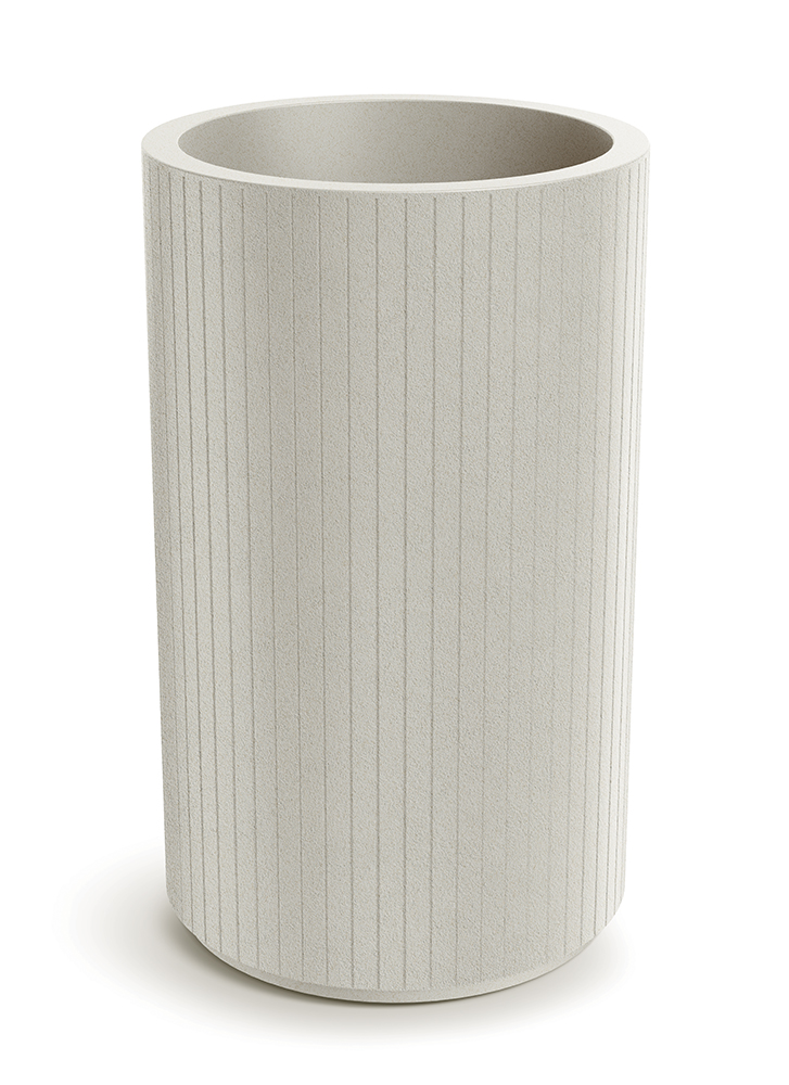 Ethick Květináč CORO ROUND HIGH 48 cm, písková