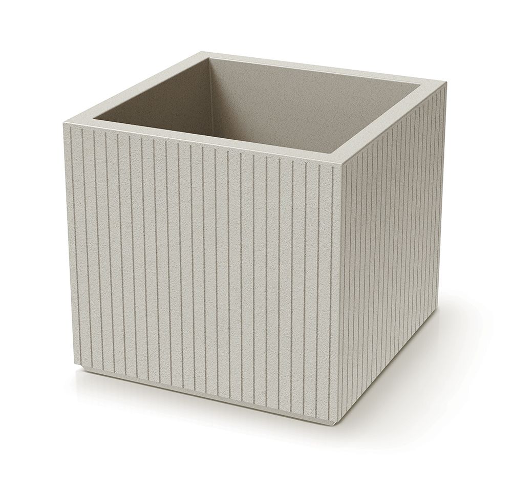 Ethick Květináč CORO SQUARE 48 cm, písková