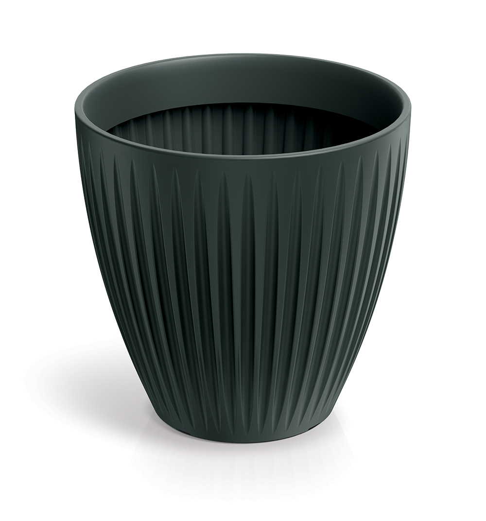 Ethick Květináč LATIA ROUND MIDL 60 cm, antracit