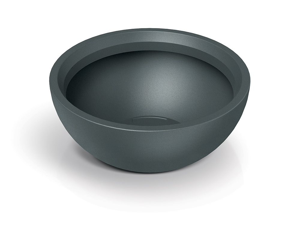 Ethick Květináč MOLTA BOWL 60 cm, grafit
