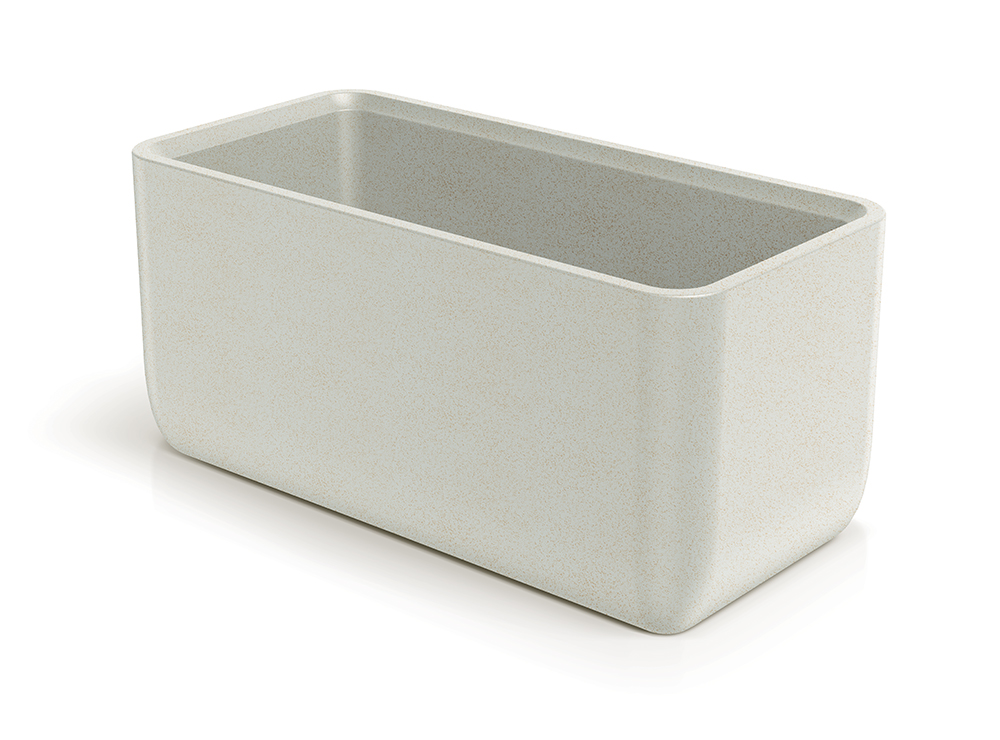 Ethick Květináč MOLTA CASE 80 cm, písková