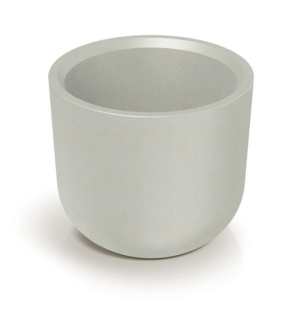 Ethick Květináč MOLTA ROUND HIGH 48 cm, písková