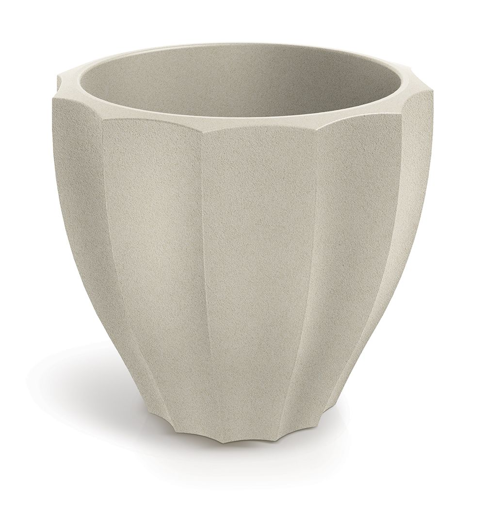 Ethick Květináč RONA ROUNDE 60 cm, písková