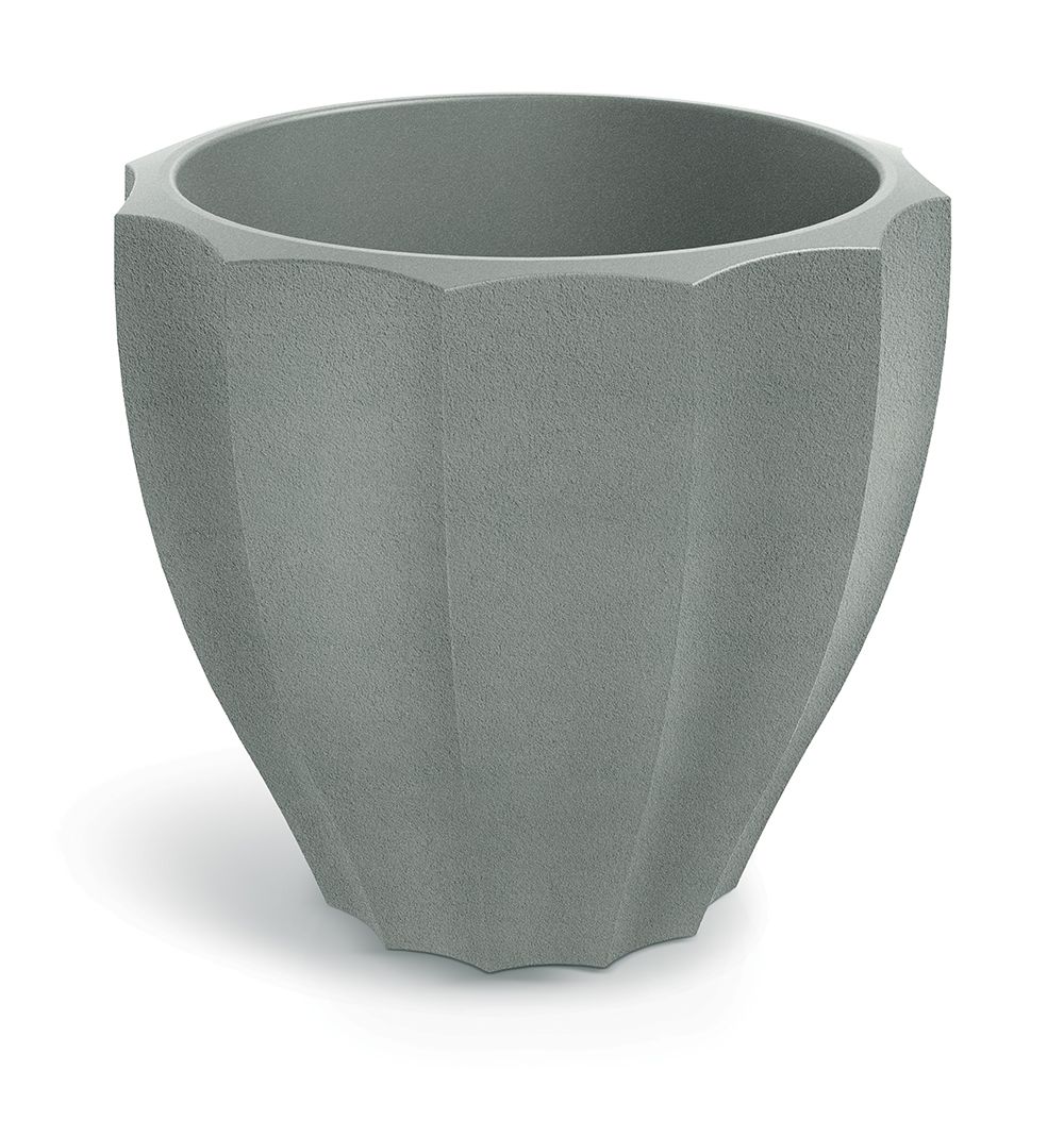 Ethick Květináč RONA ROUNDE 80 cm, betonová šedá