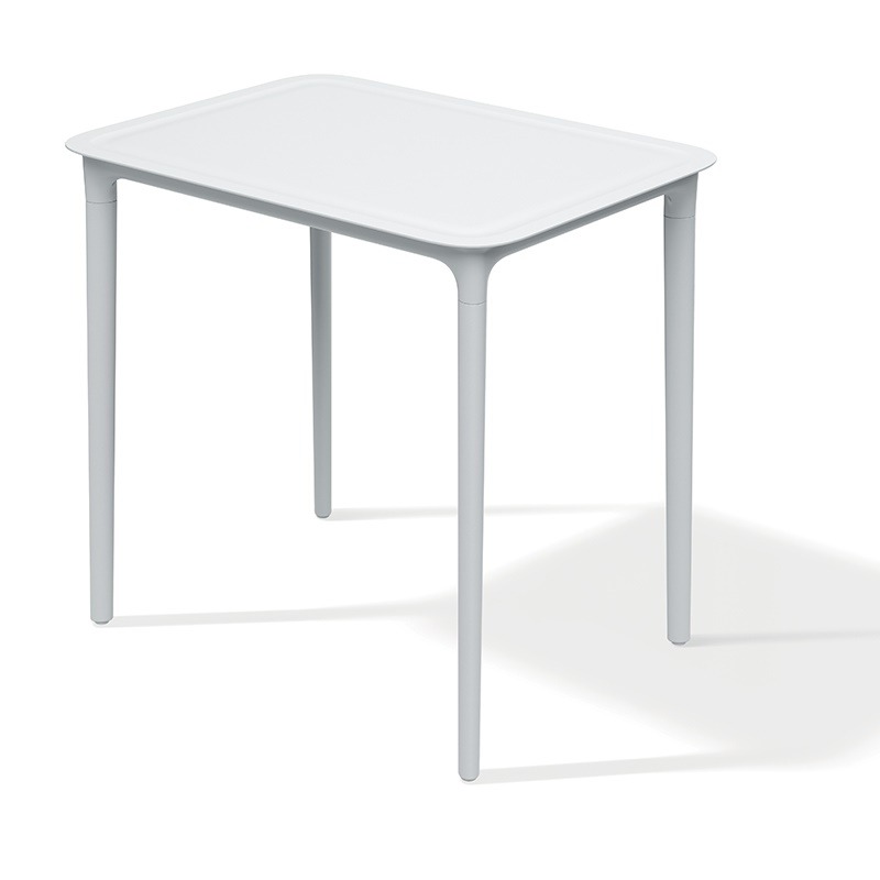 Ferne Jídelní obdélníkový stůl RIMO 78 x 58 x 75 cm, bílá