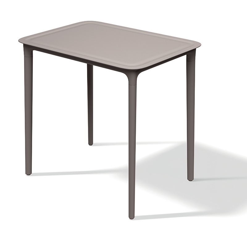 Ferne Jídelní obdélníkový stůl RIMO 78 x 58 x 75 cm, zemitě hnědá