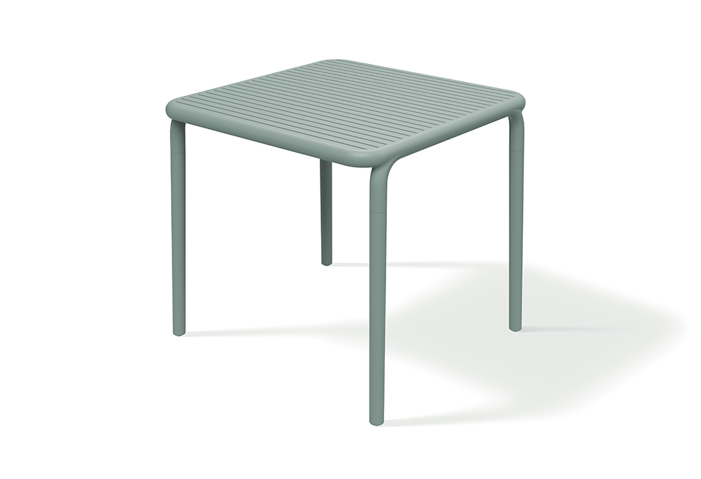 Ferne Jídelní stůl BRENE 80 x 80 x 76 cm, italská zelená