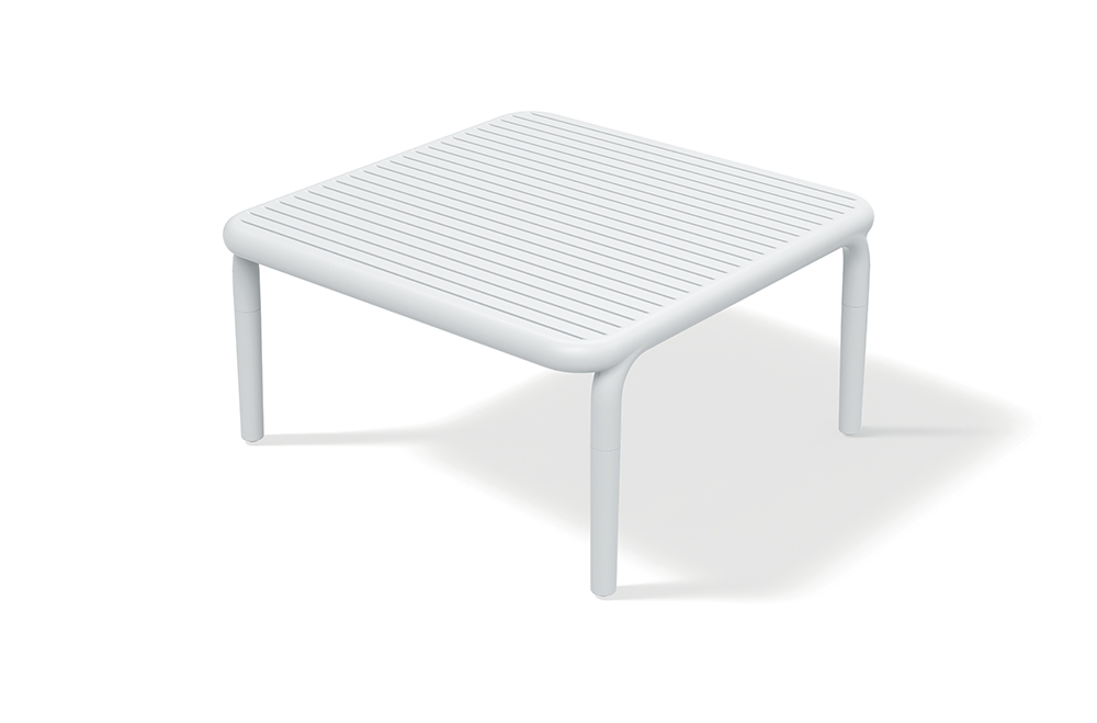 Ferne Konferenční stůl BRENE 80 x 80 x 41 cm, bílá