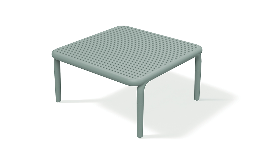 Ferne Konferenční stůl BRENE 80 x 80 x 41 cm, italská zelená