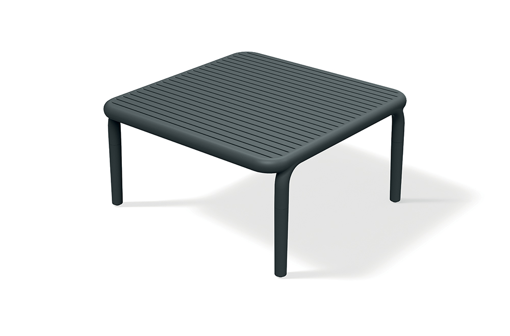 Ferne Konferenční stůl BRENE 80 x 80 x 41 cm, uhelná