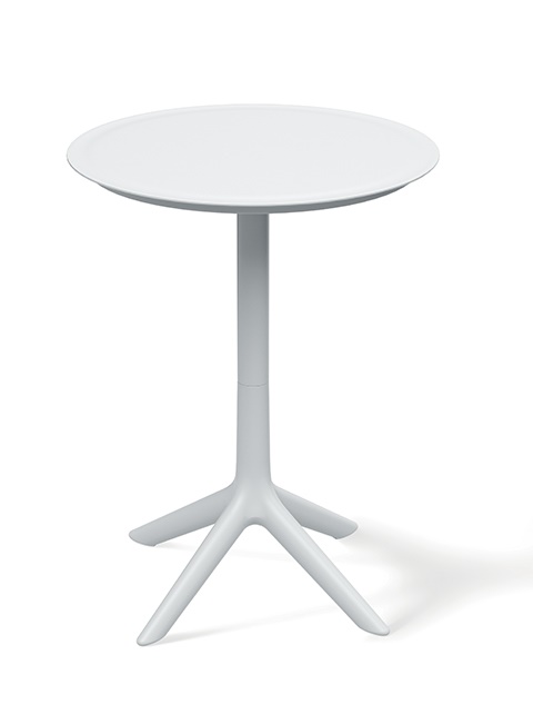 Ferne Výsoký kulatý stůl RIMO 57 x 57 x 75 cm, bílá