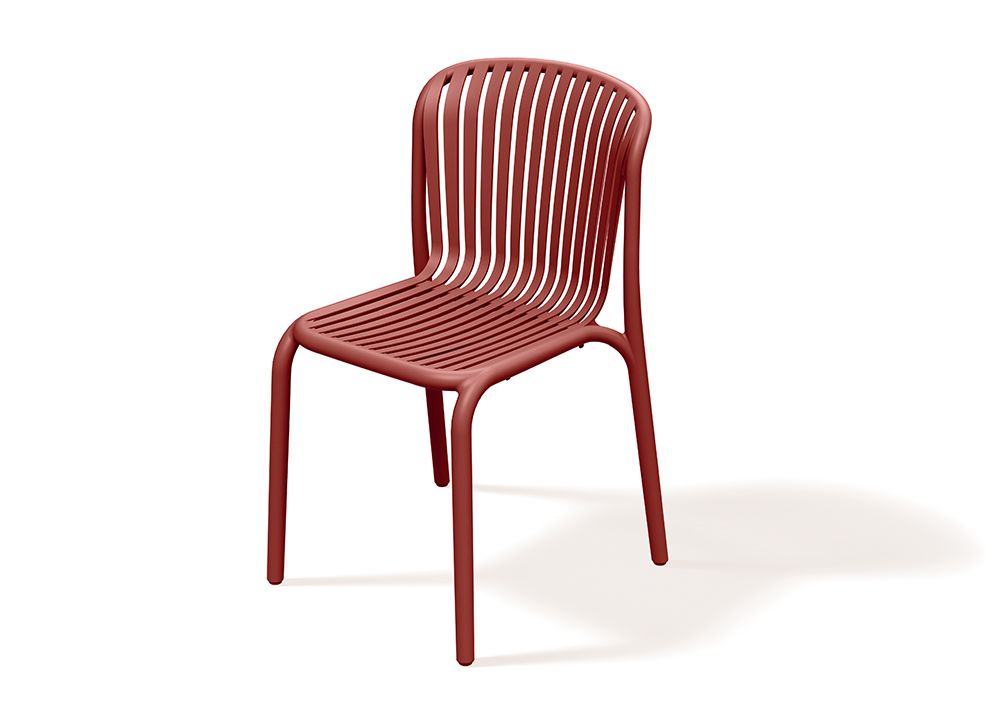 Ferne Židle BRENE, retro červená