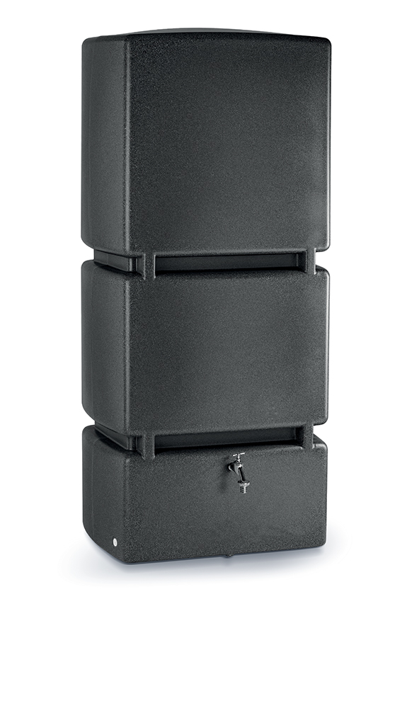 Arvés Sud na dešťovou vodu JUMBO 800 l, černý granit