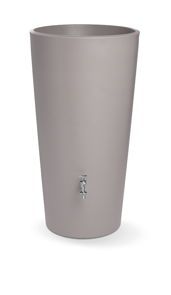 Arvés Sud na dešťovou vodu RAINBOWL FLOWER 150 l, mocca