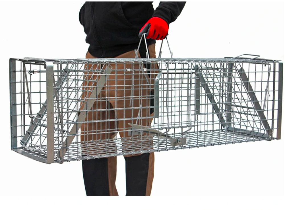 Agrofortel Profesionální past na lišky, kuny, vydry a kočky TRAP H130x34x34V2