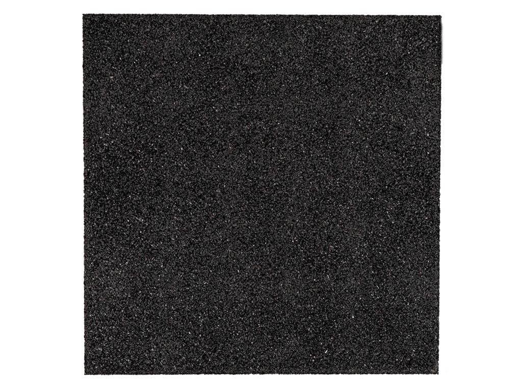 Gumová dlaždice ASLON 50 x 50 cm, černá