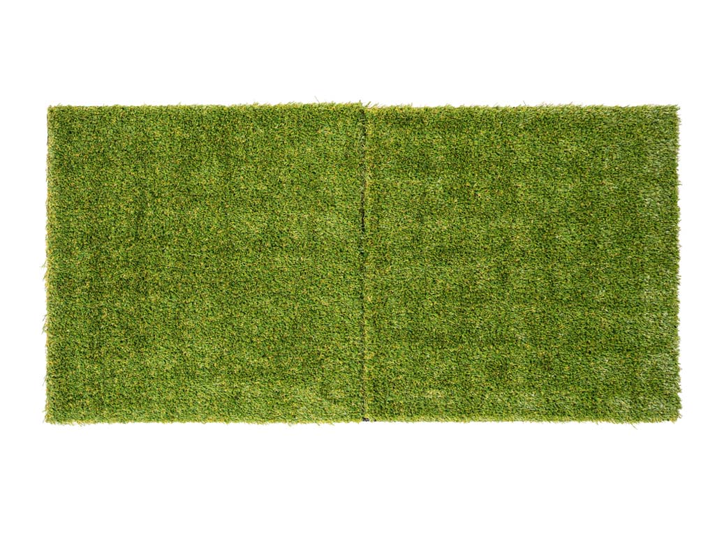 Gumová trávníková dlaždice ASLON 40 x 40 cm, Forest Green